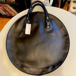 Comme des garçon rare black round bag